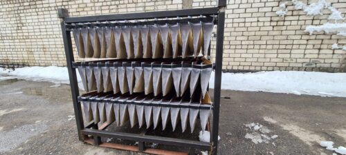Специальный контейнер с текстильной вставкой